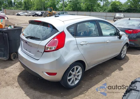 2019 Ford Fiesta Se из США, поврежденный, VIN 3FADP4EJ8KM107034